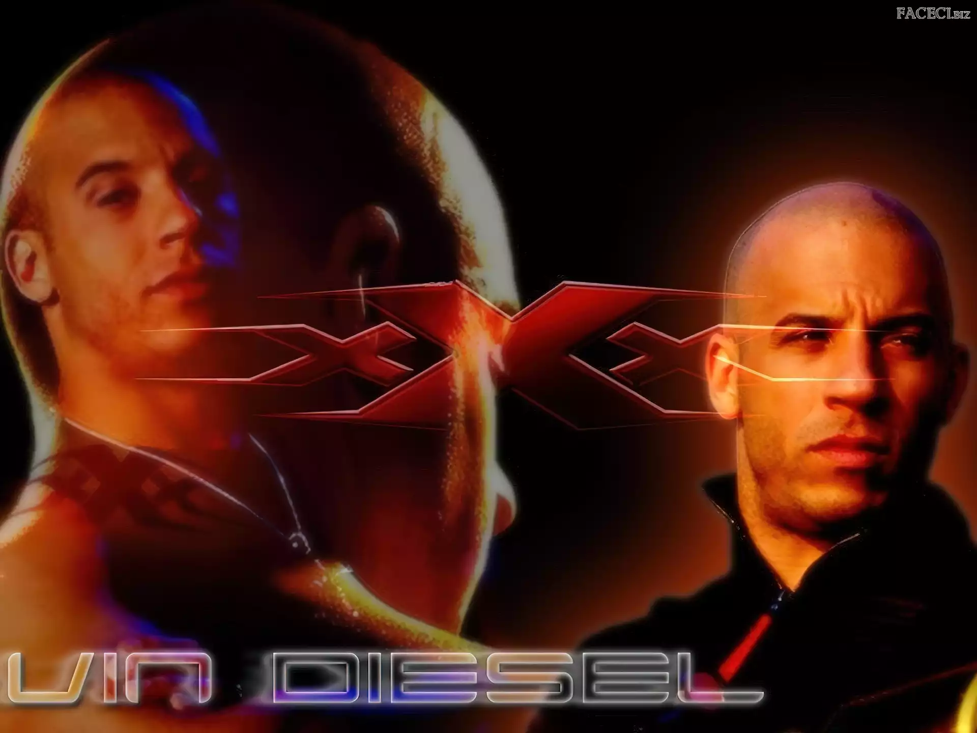 Vin Diesel, twarz