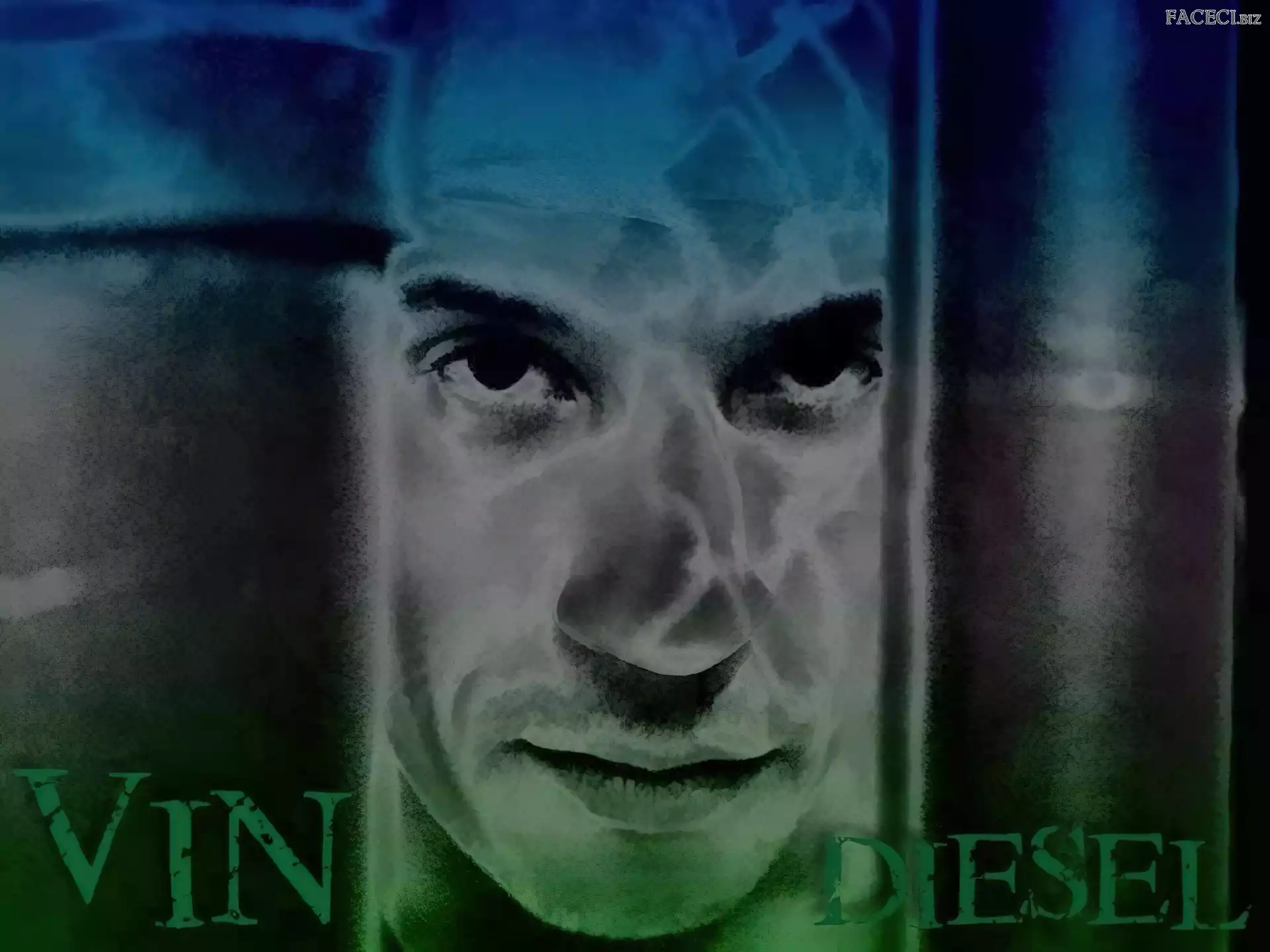 Vin Diesel, twarz