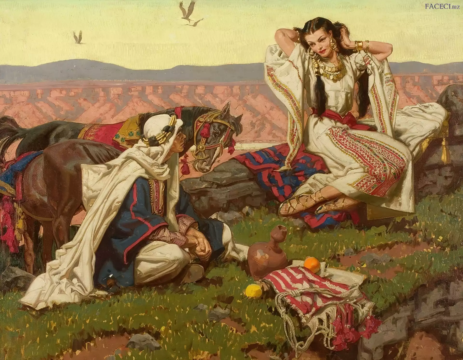 Mężczyzna, Walentynki, Kobieta, Zakochani