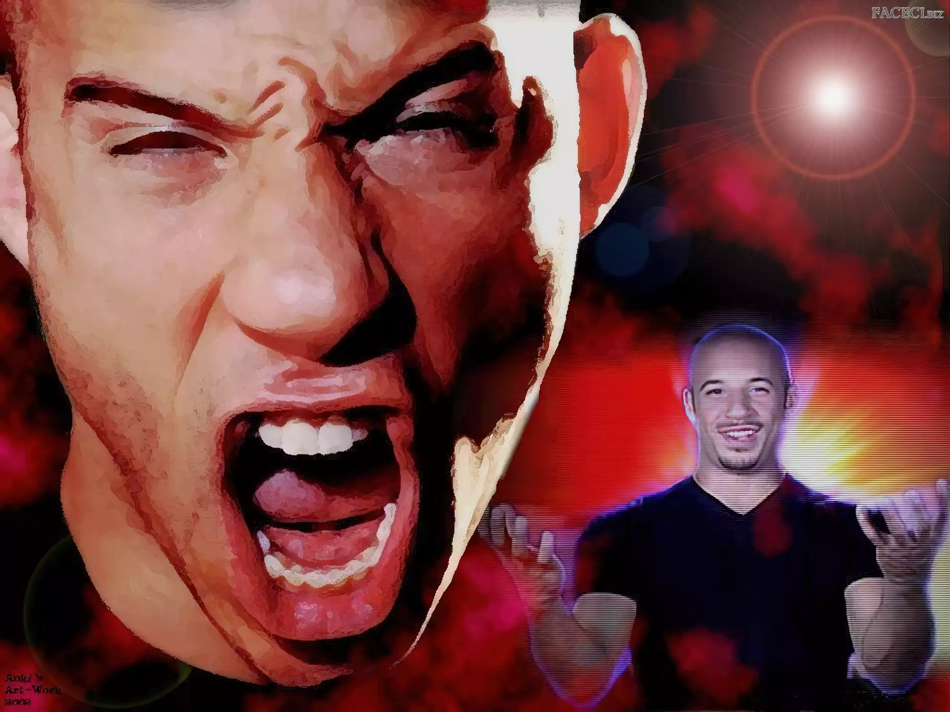 Vin Diesel, białe zęby